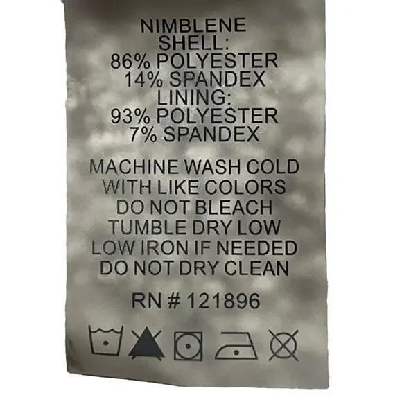 Title Nine Swingtastic Golf Skort Sz 8 Gray Pickleball Tennis Minimalist Stretch - Picture 8 of 9